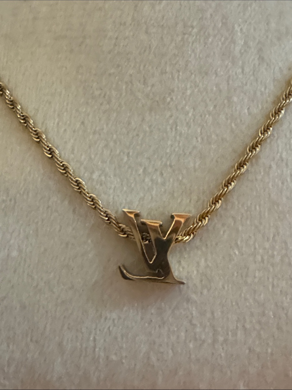 Monogram Rope uChain Necklace - Designer Inspired